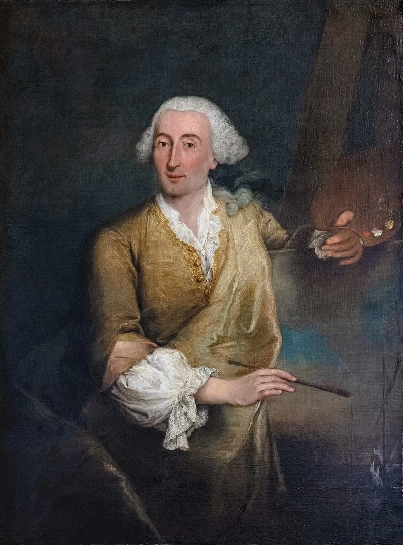 Pietro Longhi - Ritratto di Francesco Guardi, Ca' Rezzonico, Venezia